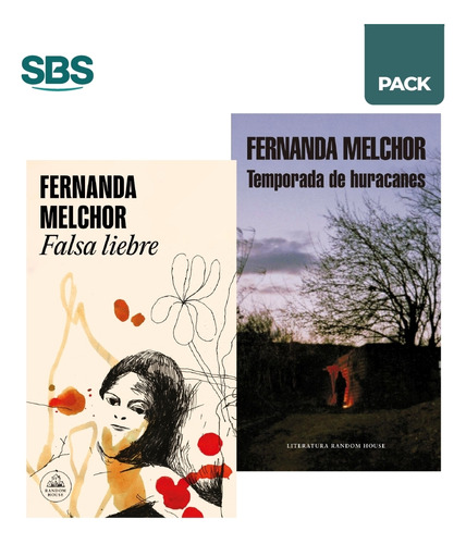 Falsa Liebre + Temporada De Huracanes - Melchor - 2 Libros