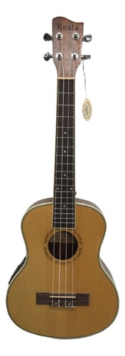 Ukelele Tenor Electroacustico Keala Te50e Con Funda 