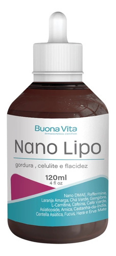 Nano Lipo Solução Eletrolítica Gordura Localizada Celulite