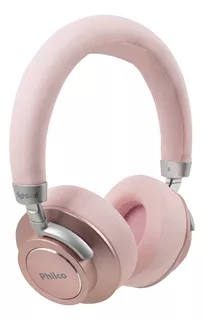 Headphone Philco Pfo03btr Bluetooth Cor Rosa-claro