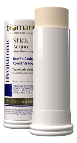Hyaluronic Stick Acqua 12g Biomarine Hidratação Profunda
