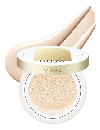 Missha Glow Cushion No.13 Ligero Beige Para La Piel Qmd1f