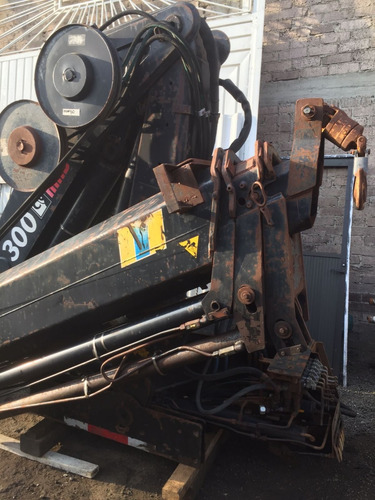 Grua Articulada Hiab Modelo 300 Cap 12 Ton 3 Ext Hidraulicas