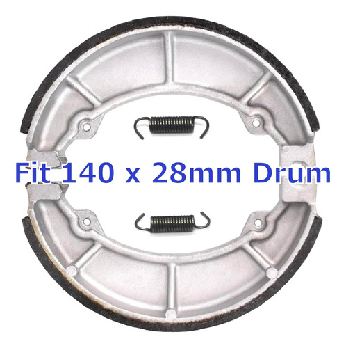 Zapatas De Freno Para Honda Big Red 250 Atc250es Atc250sx 19
