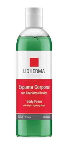 Lidherma Espuma Corporal Gel Jabonoso Celulitis Flaccidez