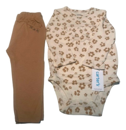 Conjunto Dos Piezas Carters 18m / Animal Print / Nena