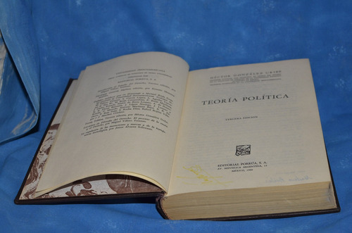 Teoría Politíca Héctor González Uribe (Usado)