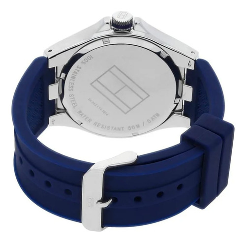 Reloj Tommy Hilfiger Azul 2770147 Gift Set Pulsera Hombre