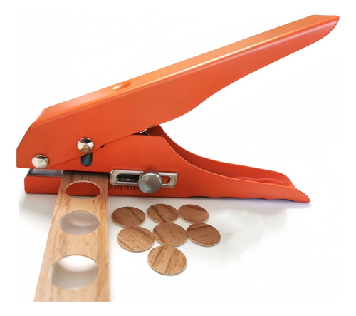 Pinza Perforadora Portátil De 8 Mm Y 2 Brocas