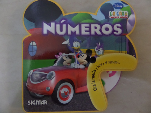 Libro Numeros La Casa De Mickey Mouse- Sigmar