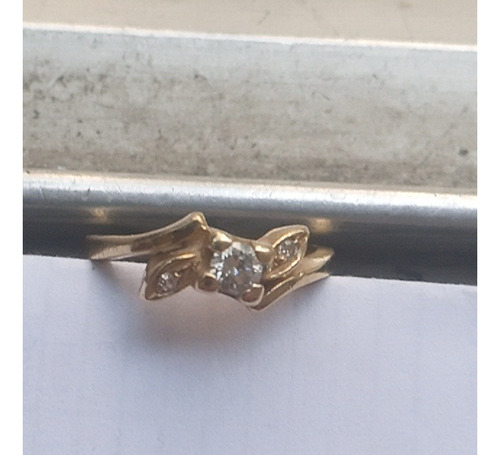 Anillo De Oro 18k Con Diamantes 40ct