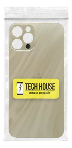 Tapa Trasera Compatible Con Iphone 12 Pro A2407 Dorado