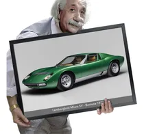 Comprar Quadro E Moldura Muscle Cars American Cars V8 A2 60x42cm