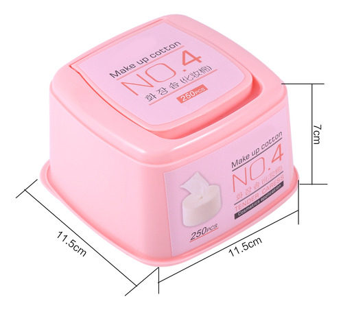 Almofada De Algodão, 250 Peças, Maquiagem Cosmética, Limpeza