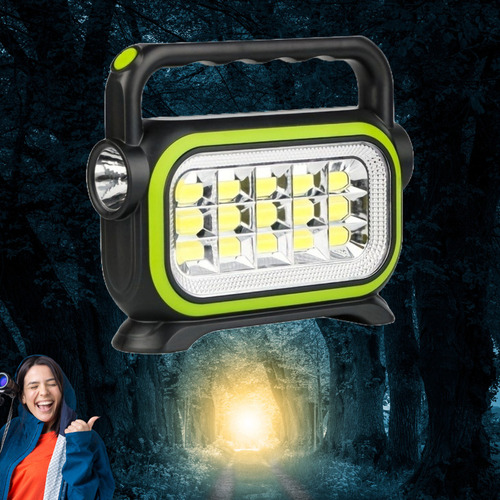 Linterna Multifuncional Recargable Multiled Exterior Rondon