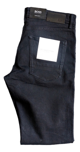 Jeans Negros Hugo Boss Mod Charleston3 36x32 Extra Slim Fit!