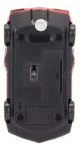 Ashata Mouse Inalámbrico Para Computadora Con Forma De Auto