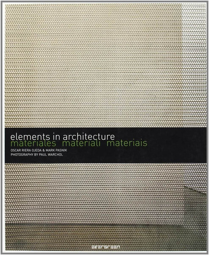 Elements In Architecture - Materiales -ev-