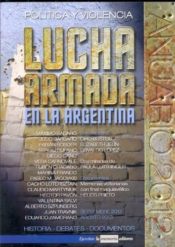 Lucha Armada En La Argentina - Vv Aa
