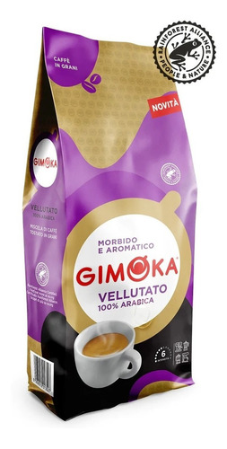 Café Gimoka En Granos Vellutato 500gr. - Italia.