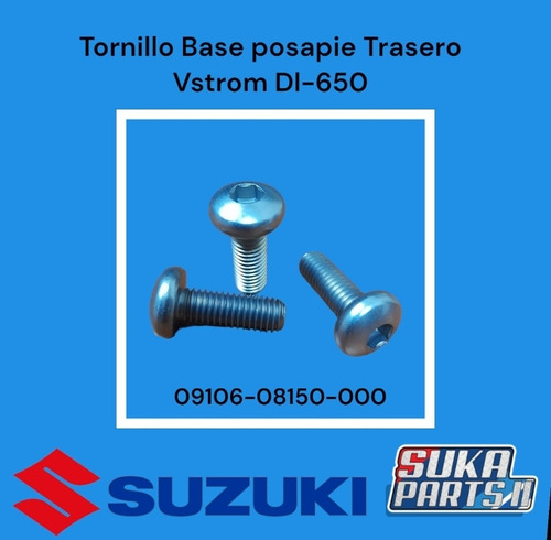 Tornillo Base Posapie Trasero Vstrom Dl-650