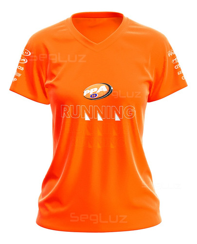 Camiseta Running Manga Curta Corrida Dry Fit Jetflex Ppa 