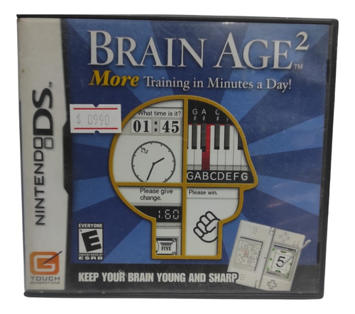 Brain Age 2 Original Nintendo 3ds  (Reacondicionado)