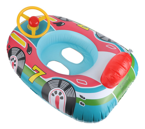 Barco De Natación Inflable Con Forma De Pvc Para Piscina Flo