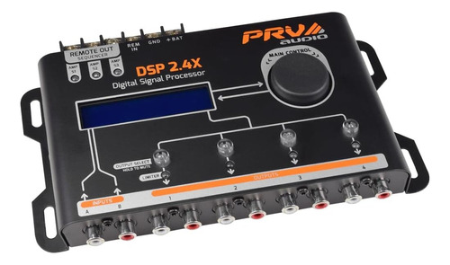 Procesador De Señal De Audio Digital Dsp 2.4x De 4 Can...