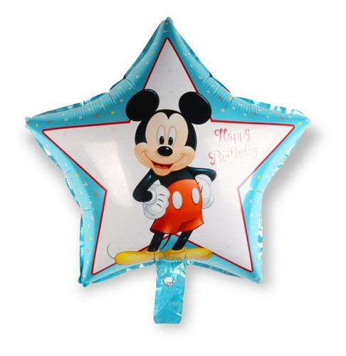 Globo Estrella Mickey 18 Pulgadas 