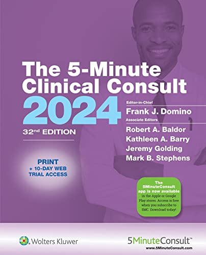 Book : 5-minute Clinical Consult 2024 (griffiths 5 Minute..