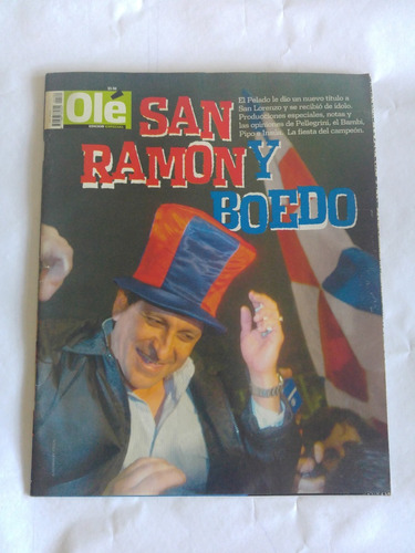 Revista Ole San Lorenzo Campeon Clausura 2007 San Ramon 