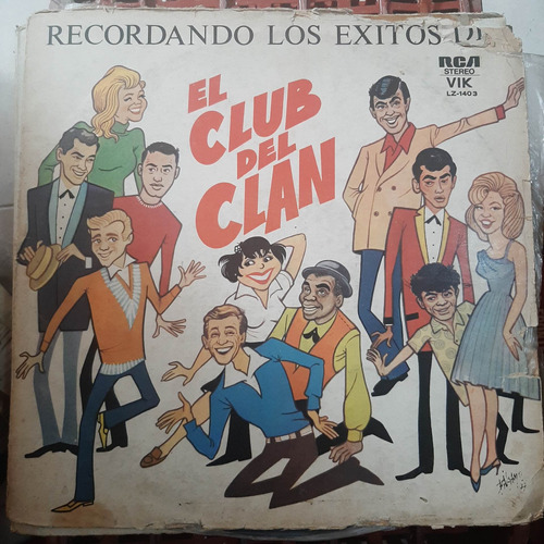 Vinilo El Club Del Clan Recordando Los Exitos Cp2