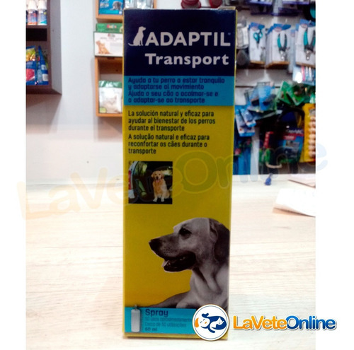 Feromona Perros Adaptil Calma Ansiedad Estres Viajes Auto