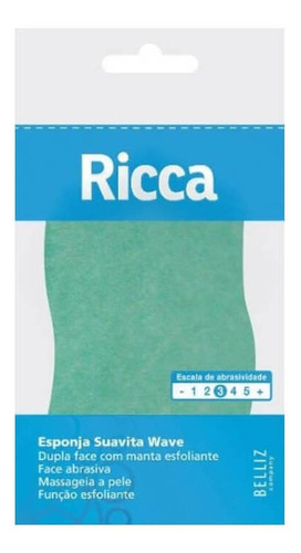 Ricca Suavita Wave Esponja P/ Banho