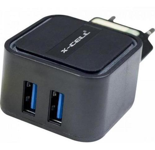 Carregador Duplo Fonte Turbo Fast Usb 3.47a 17w Android 