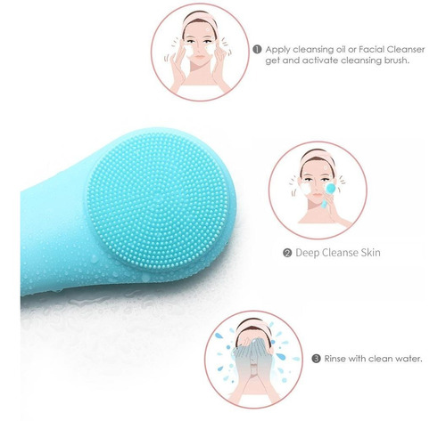Cepillo De Limpieza Facial Levett Misia, Ipx7, De Silicona