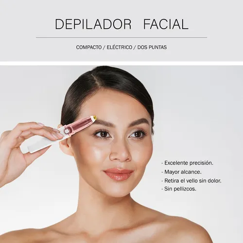 Depiladora Facial Eléctrica Rasuradora De Nariz Para Mujer