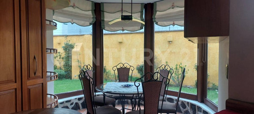 Casa En Renta, Estilo Colonial, 4 Recámaras, Jardín, San Pedro Cholula, Puebla