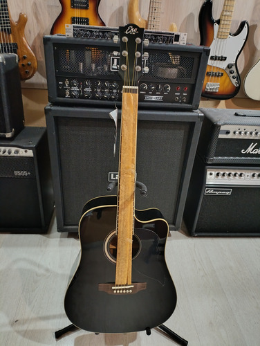 Guitarra Electroacústica Eko Ranger Okm Negro Diestro Wengué (Usado)