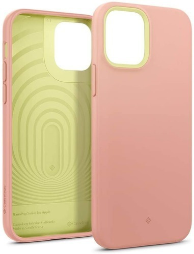 Funda Spigen Nano Pop Peach Pink Para iPhone 12 Pro / 12