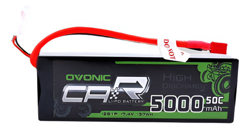 Batería De Lipo De 5000mah 2s 50c 7.4v Hardcase Deans Plug  