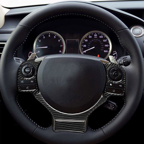 Juego De 4 Fundas De Fibra De Carbono Para Volante De Coche