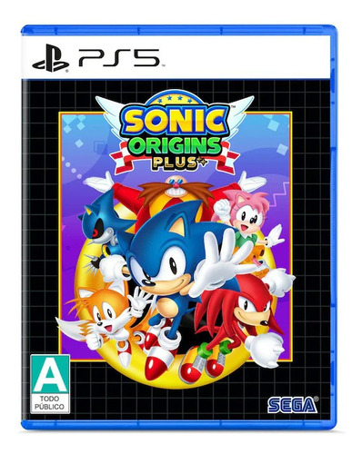 Sonic Origins Plus Edición Estándar Sega Latino Ps5 Físico