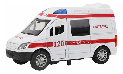 Ambulancia De Simulación 21:32 Con Sonido De Aleación