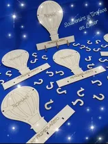 Comprar Portallaves Mdf Souvenir Cumple Infantil X 16 Unidades