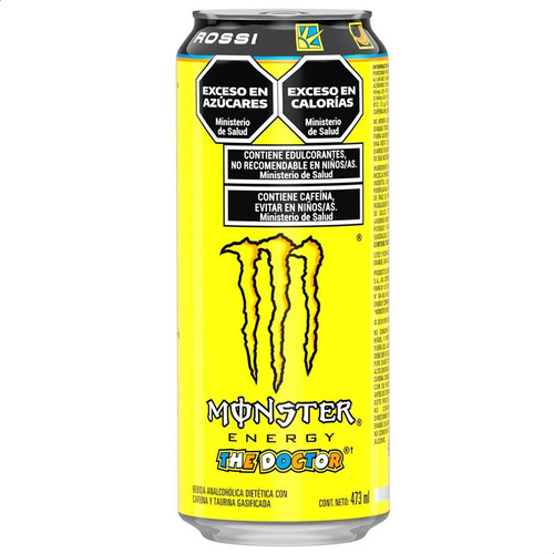 Bebida Energizante Monster Energy The Doctor Amarilla