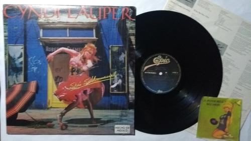 Cyndi Lauper She's So Unusual Lp Seminuevo De Coleccion