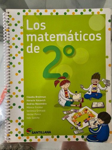 Los Matematicos  2 - 3 - 4 - 5 - 6  Libro Escolar 