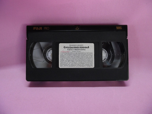 Pelicula Vhs Civilizaciones Perdidas *egipto Y Mesopotamia* (Usado)